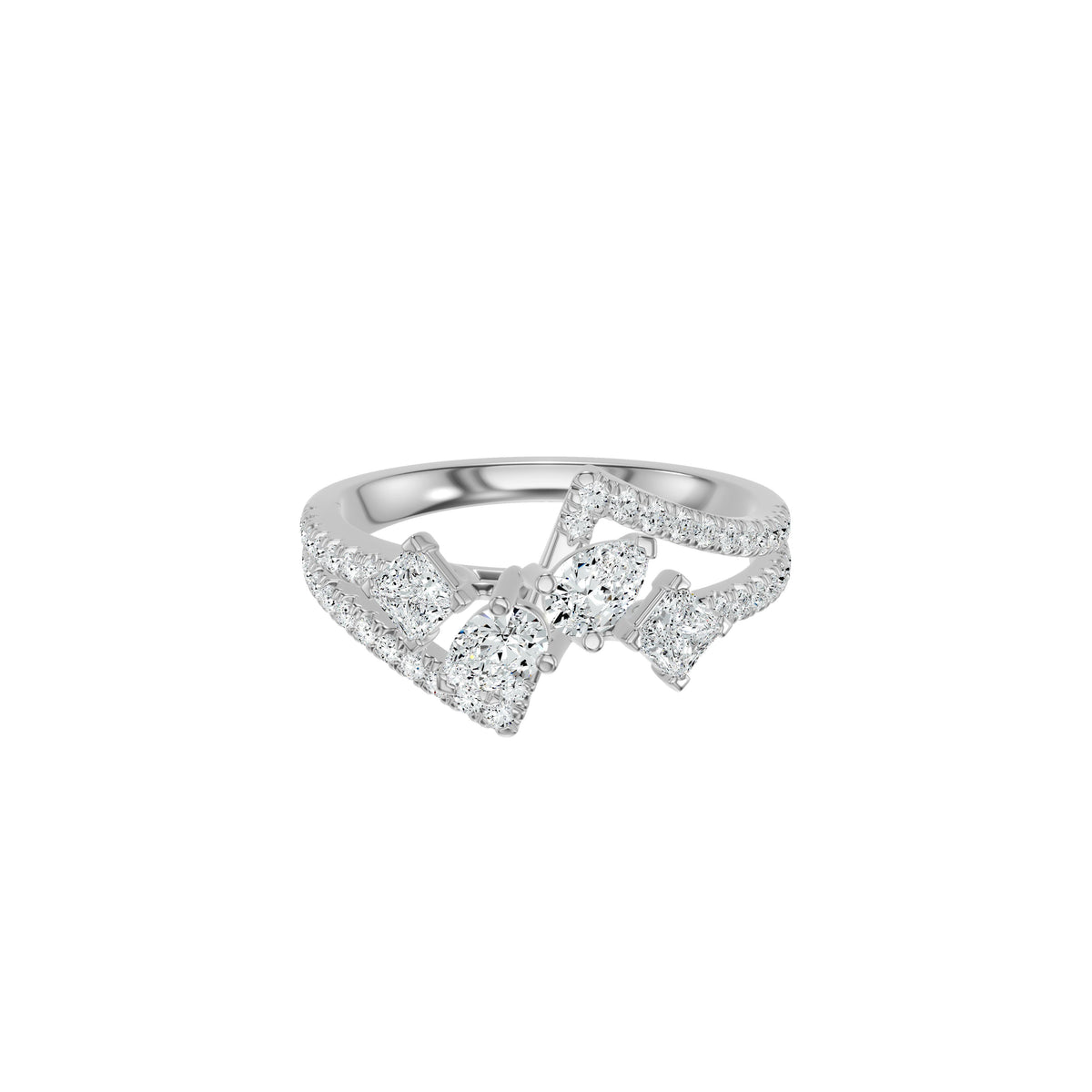 DLR002670 18 KT / White Gold / 18