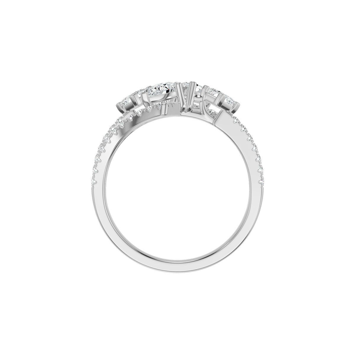 DLR002670 18 KT / White Gold / 18