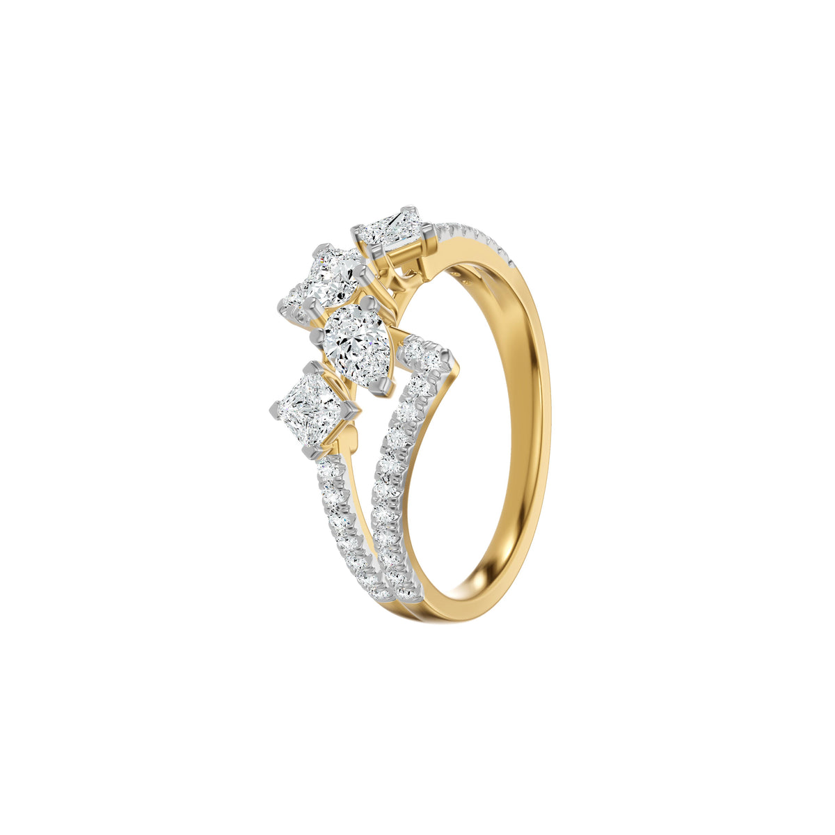 DLR002670 18 KT / Yellow Gold / 18