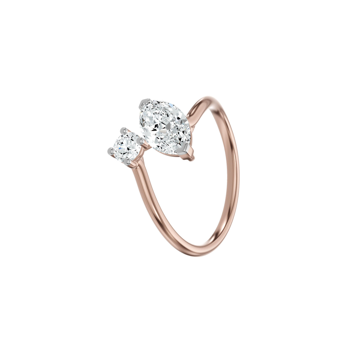 DLR002677 18 KT / Rose Gold / 18
