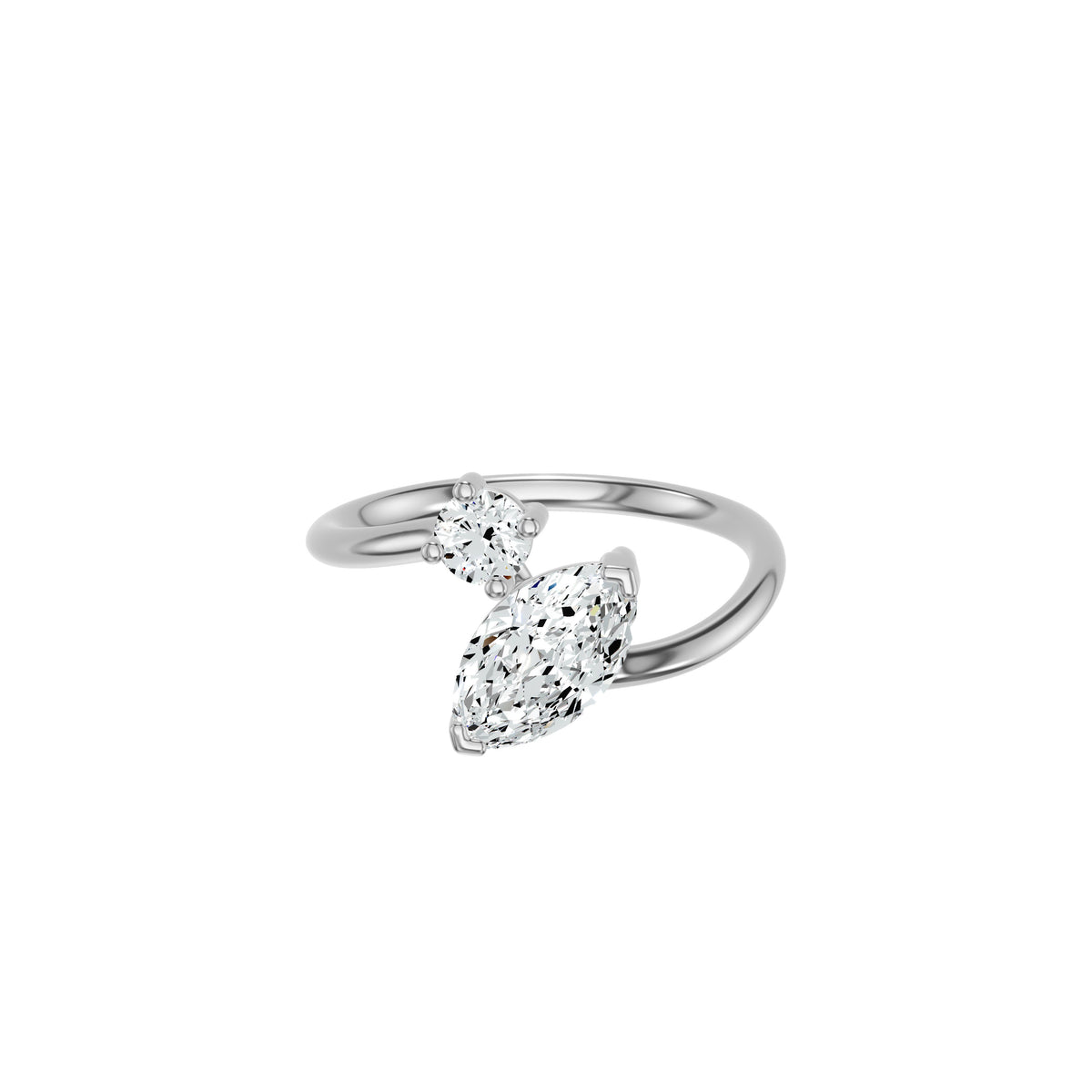 DLR002677 18 KT / White Gold / 18