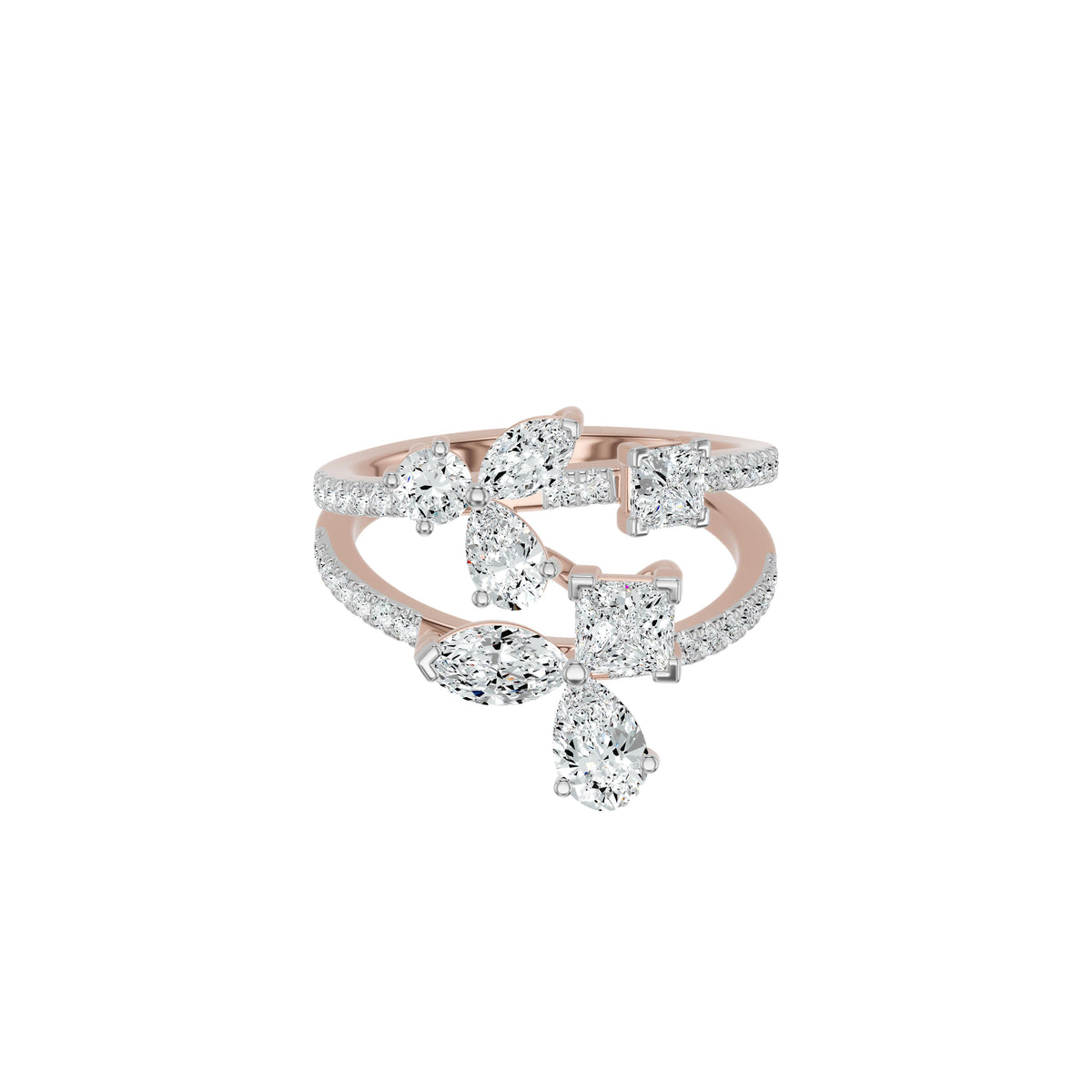 DLR002679 18 KT / Rose Gold / 18