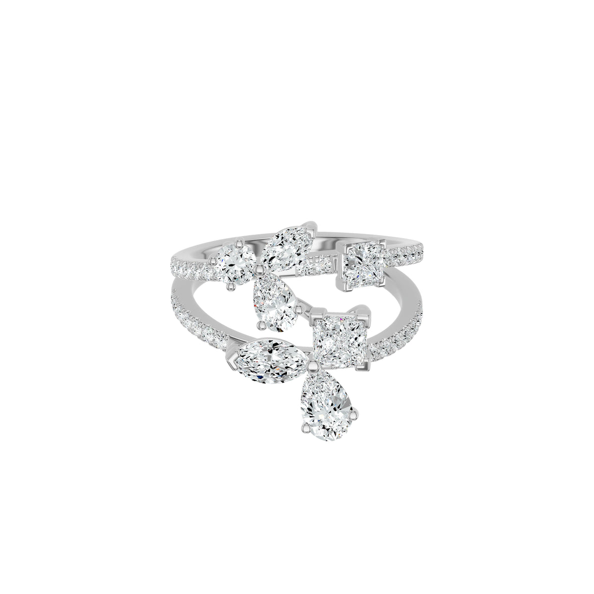 DLR002679 18 KT / White Gold / 18