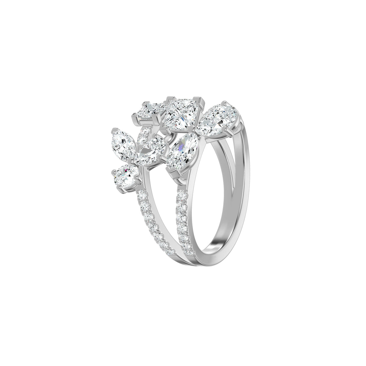 DLR002679 18 KT / White Gold / 18