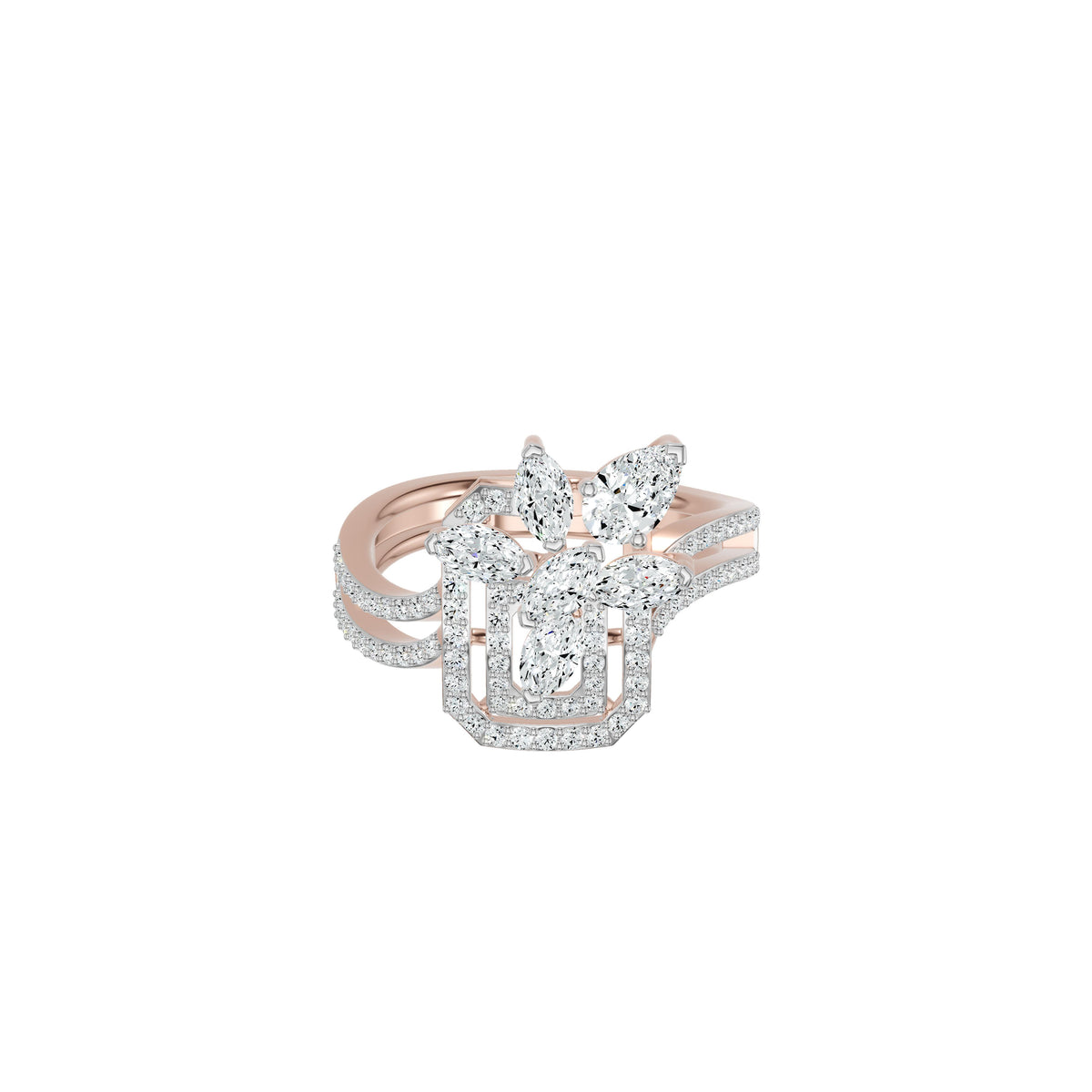 DLR002680 18 KT / Rose Gold / 18