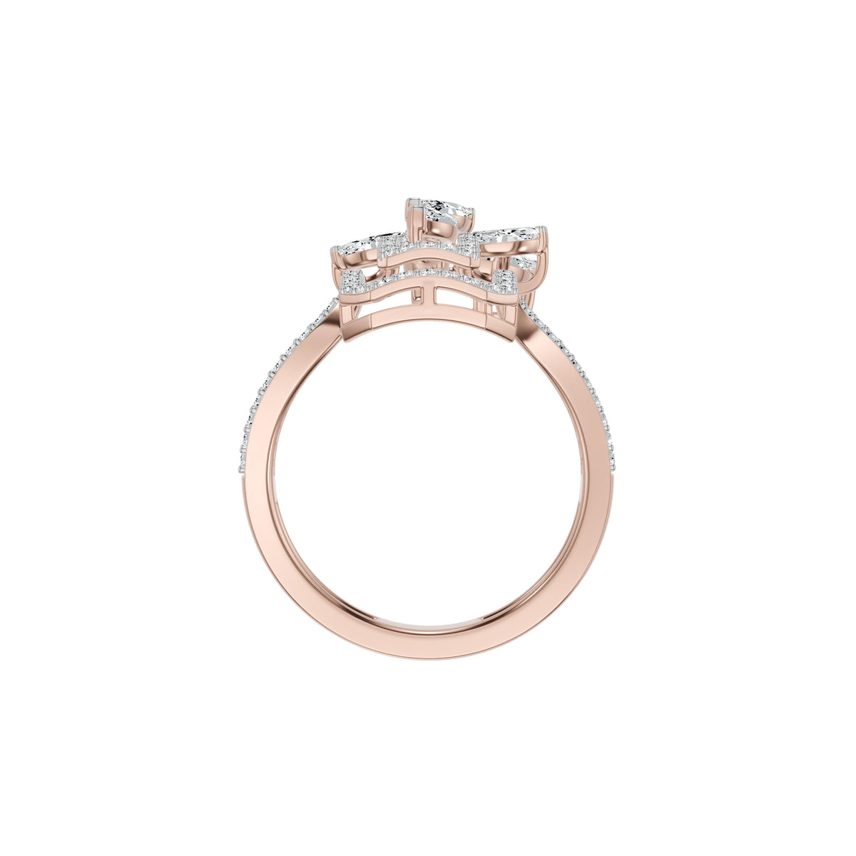 DLR002680 18 KT / Rose Gold / 18