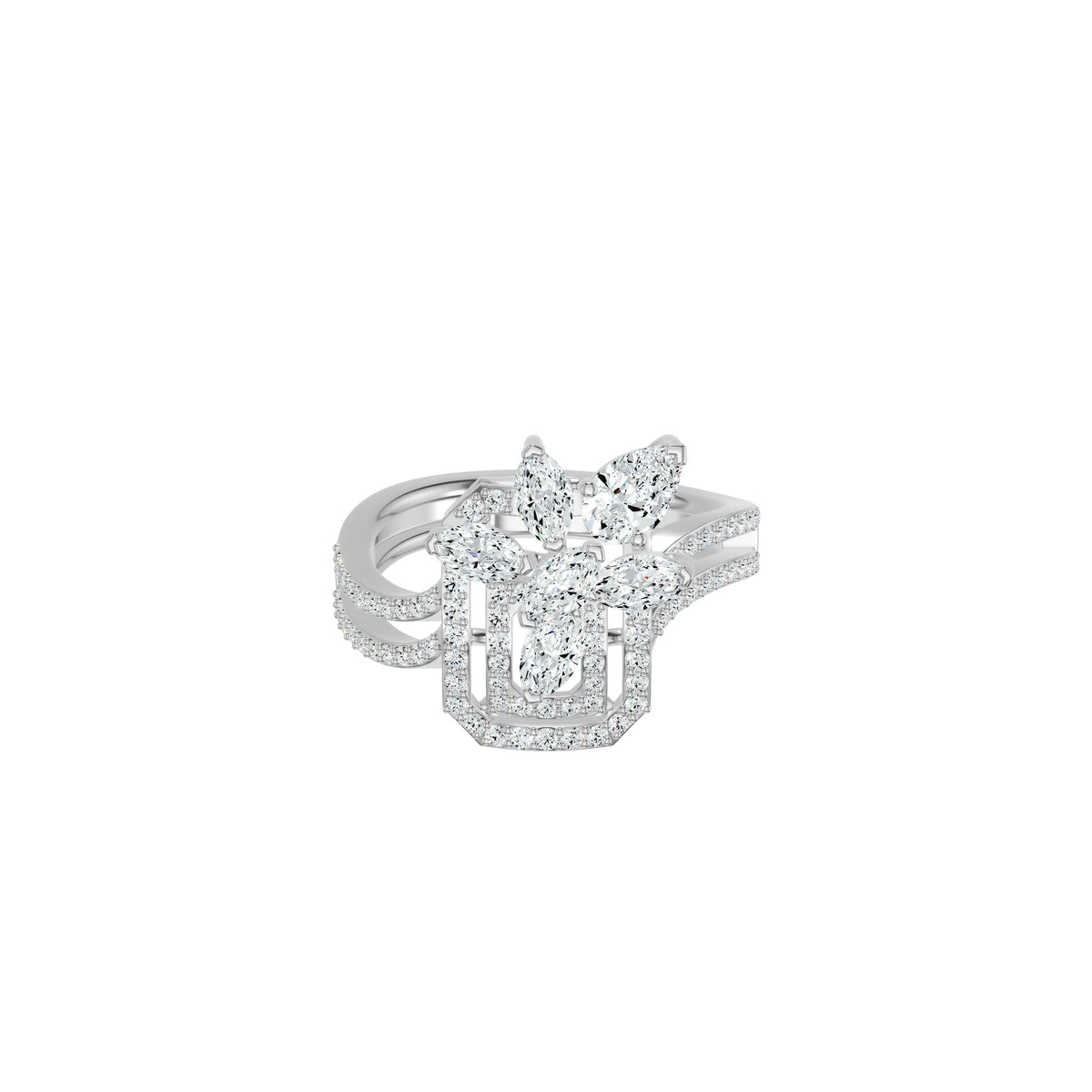 DLR002680 18 KT / White Gold / 18
