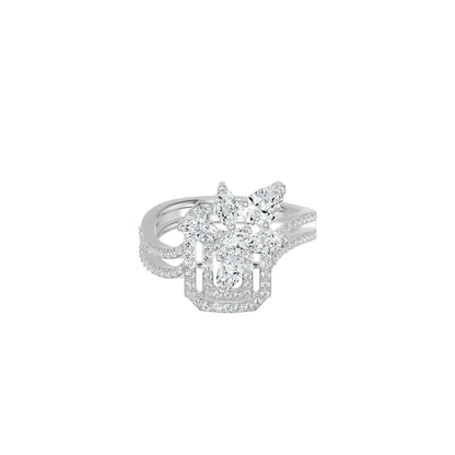 DLR002680 18 KT / White Gold / 18