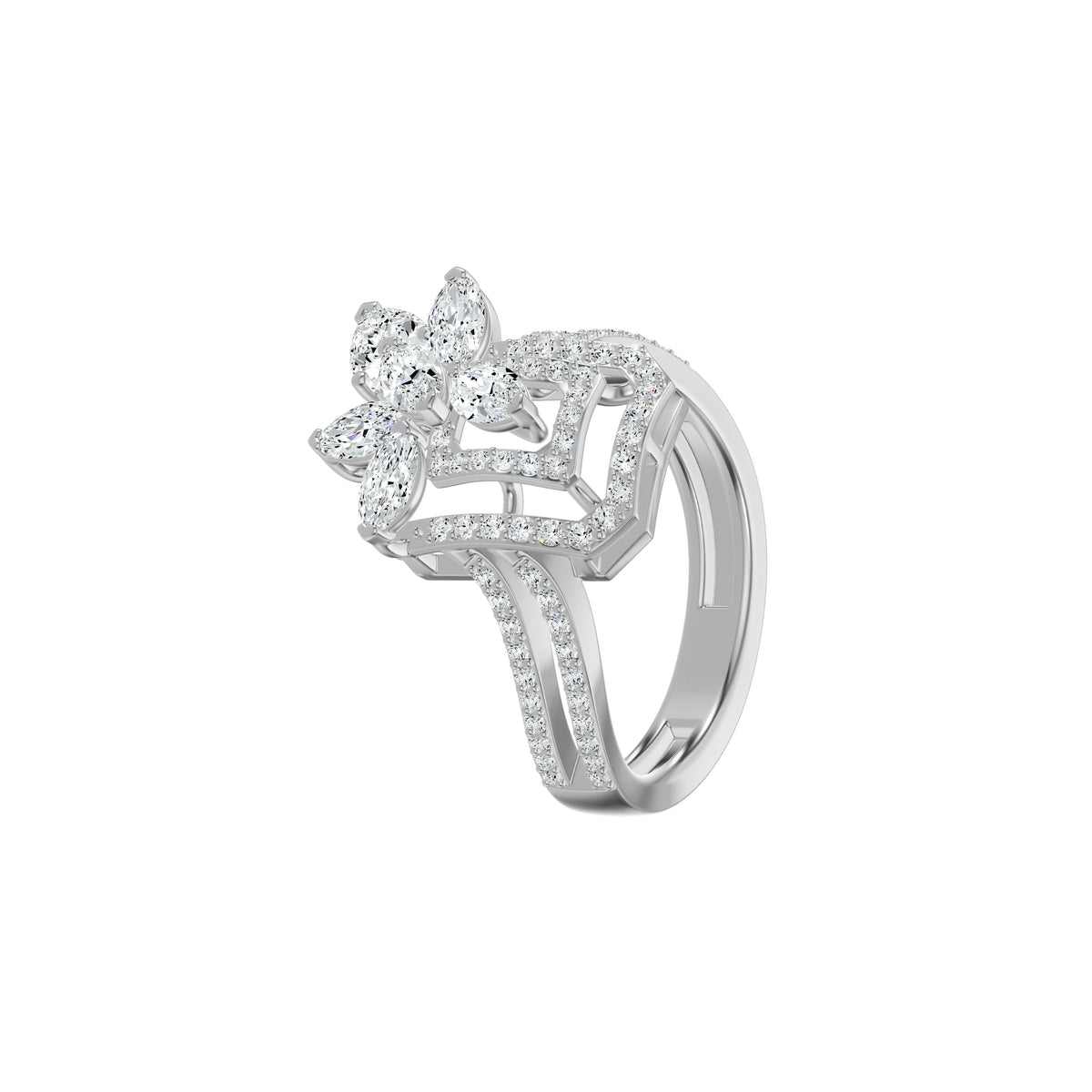 DLR002680 18 KT / White Gold / 18