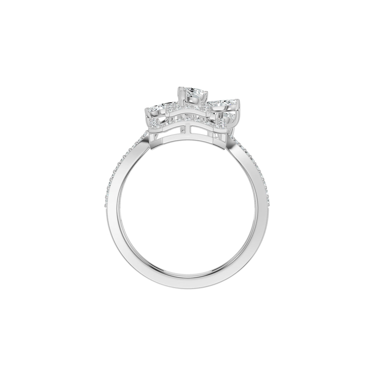 DLR002680 18 KT / White Gold / 18