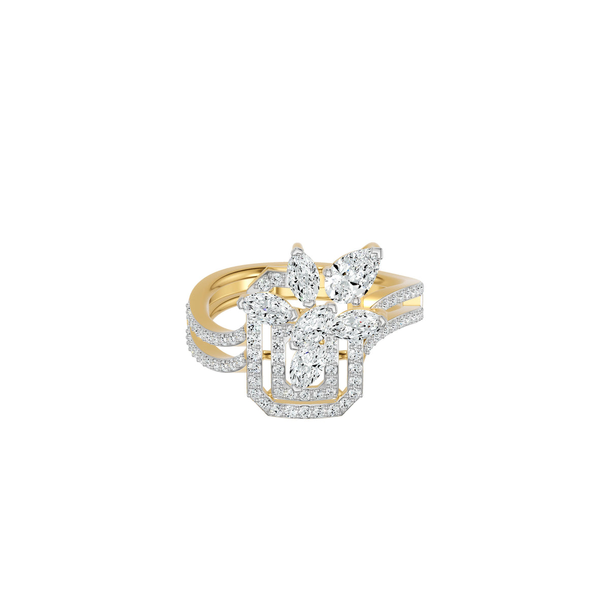 DLR002680 18 KT / Yellow Gold / 18