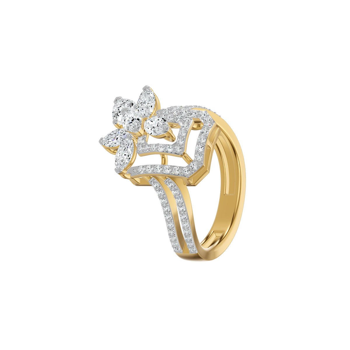 DLR002680 18 KT / Yellow Gold / 18