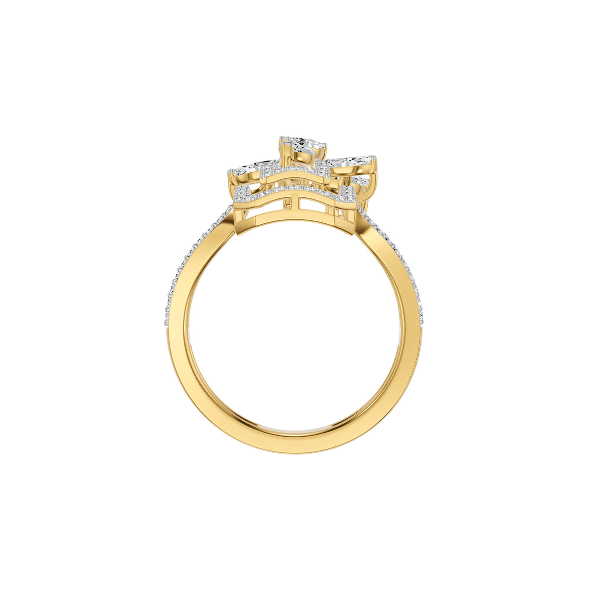 DLR002680 18 KT / Yellow Gold / 18