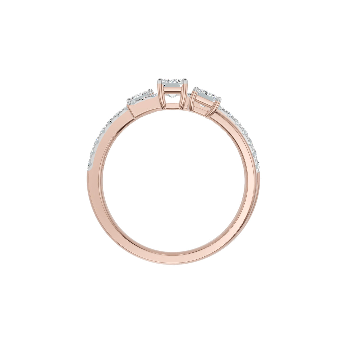 DLR002682 18 KT / Rose Gold / 18