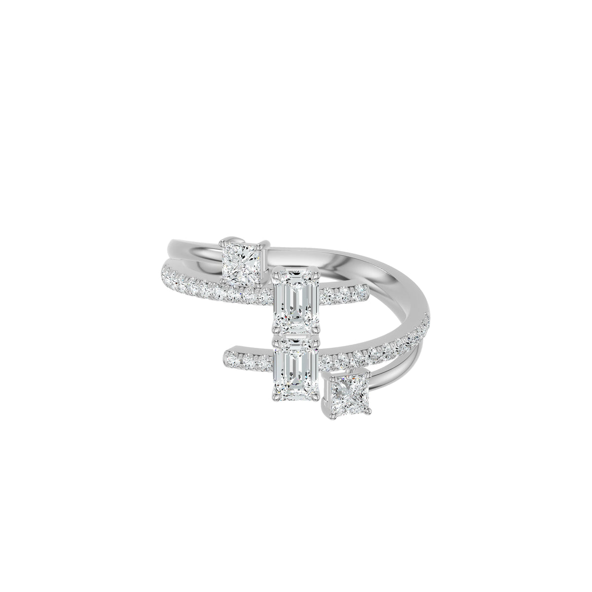 DLR002682 18 KT / White Gold / 18