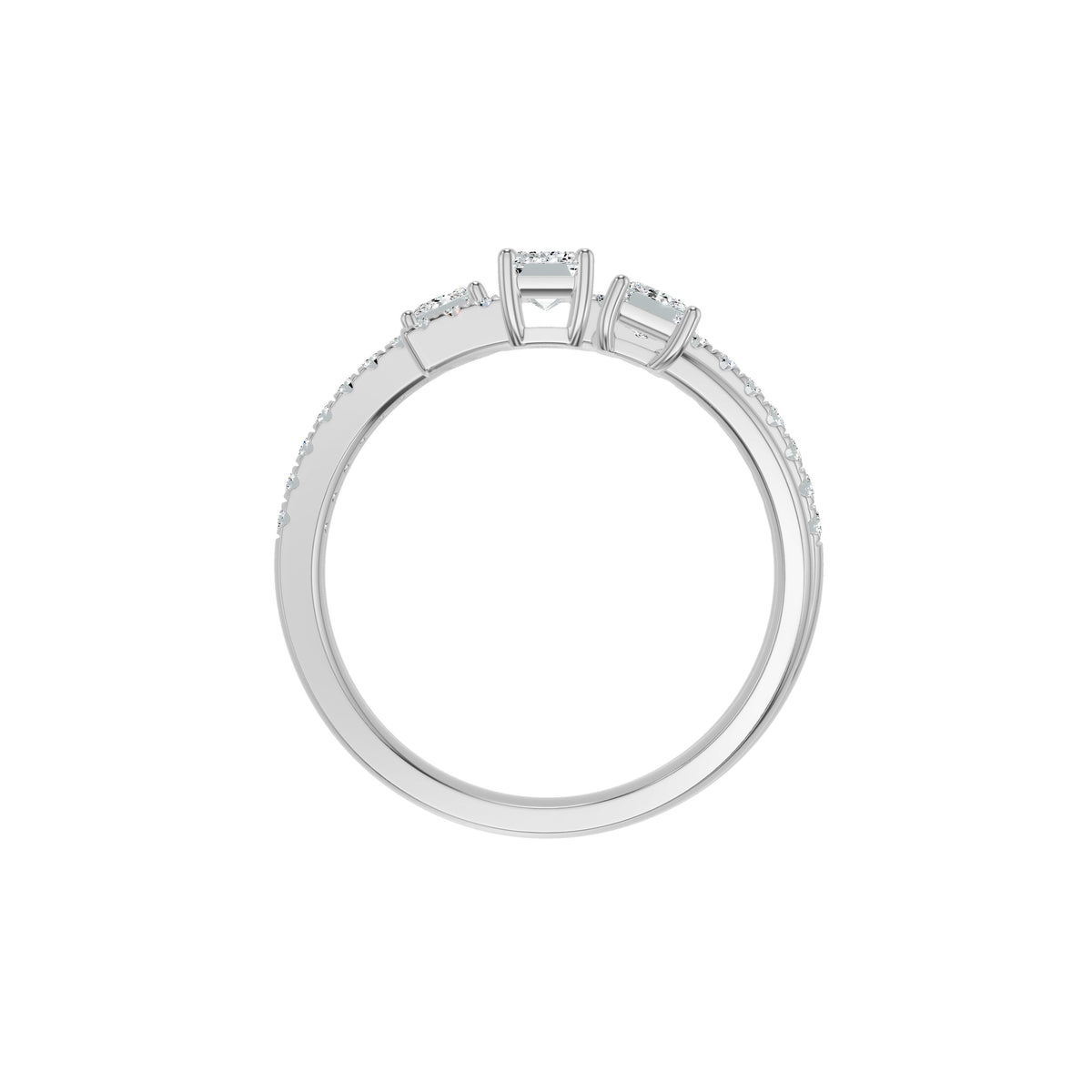 DLR002682 18 KT / White Gold / 18