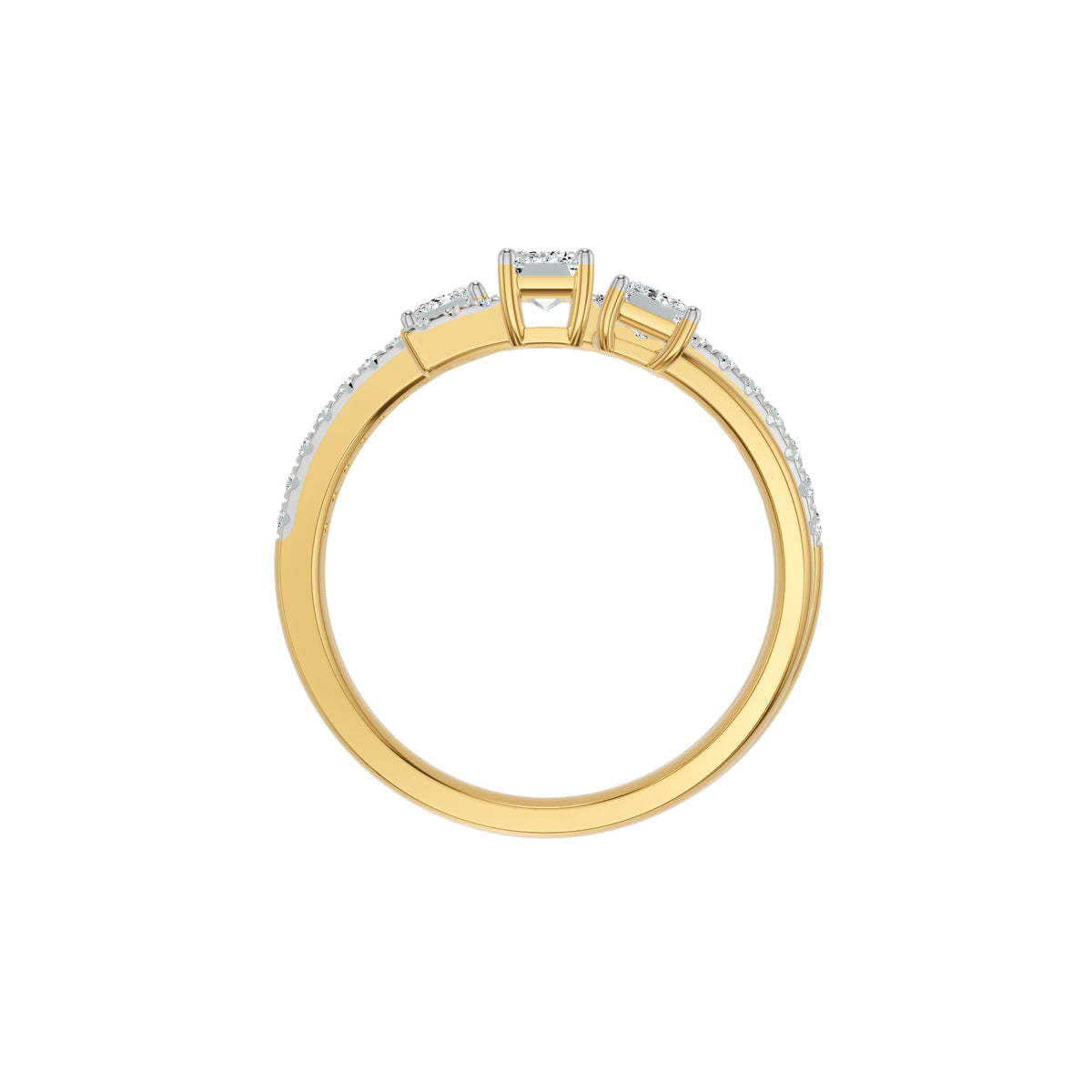 DLR002682 18 KT / Yellow Gold / 18