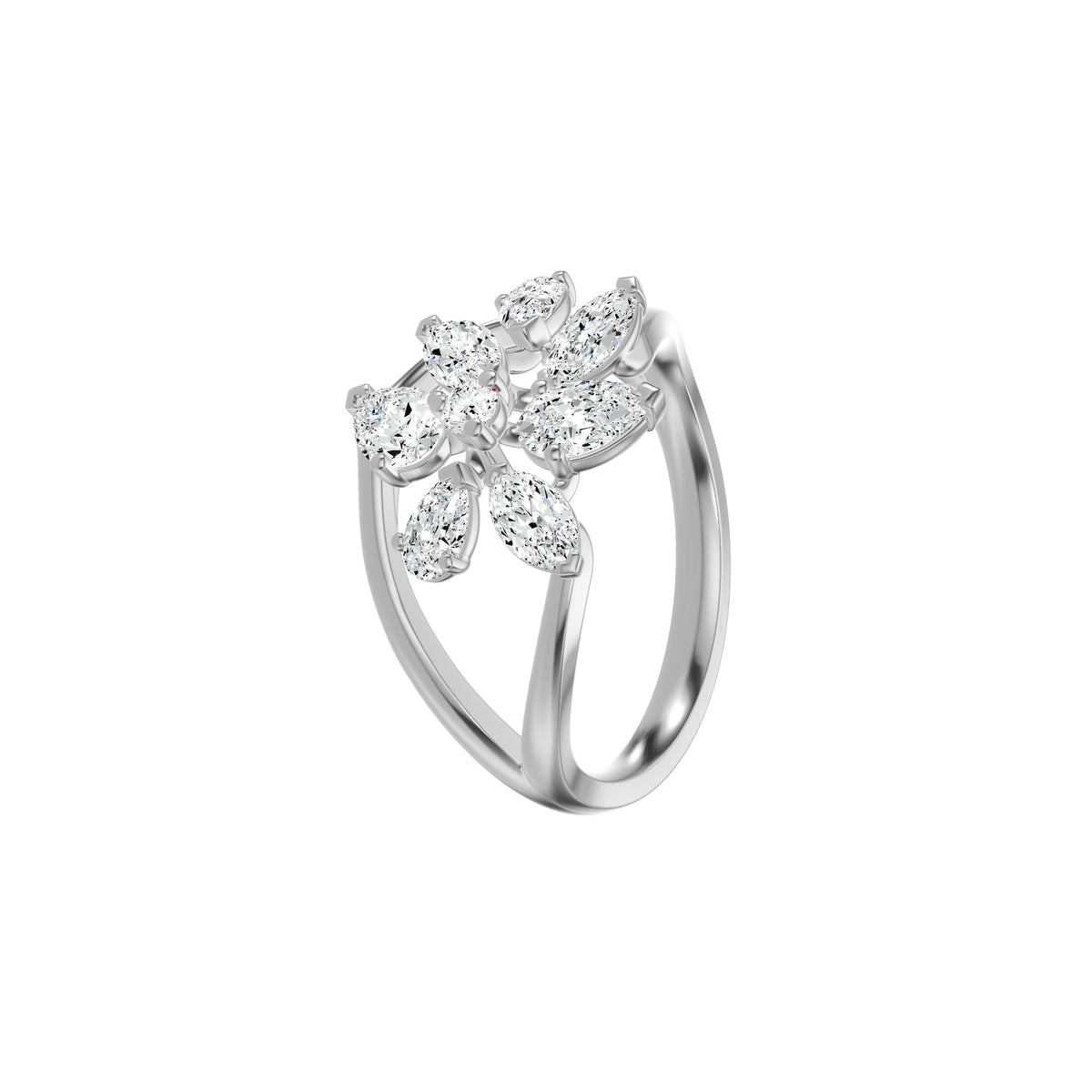 DLR002683 18 KT / White Gold / 18