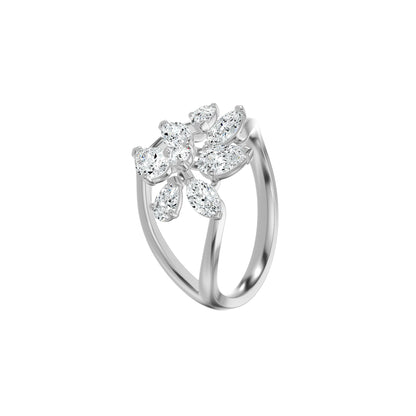 DLR002683 18 KT / White Gold / 18