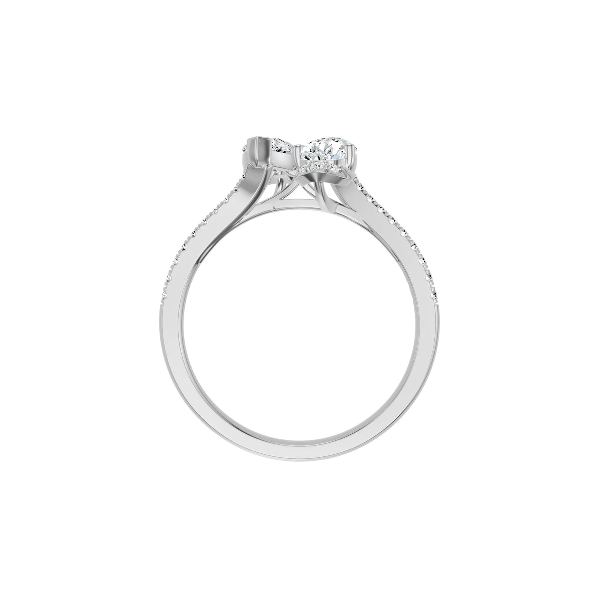 DLR002684 18 KT / White Gold / 18