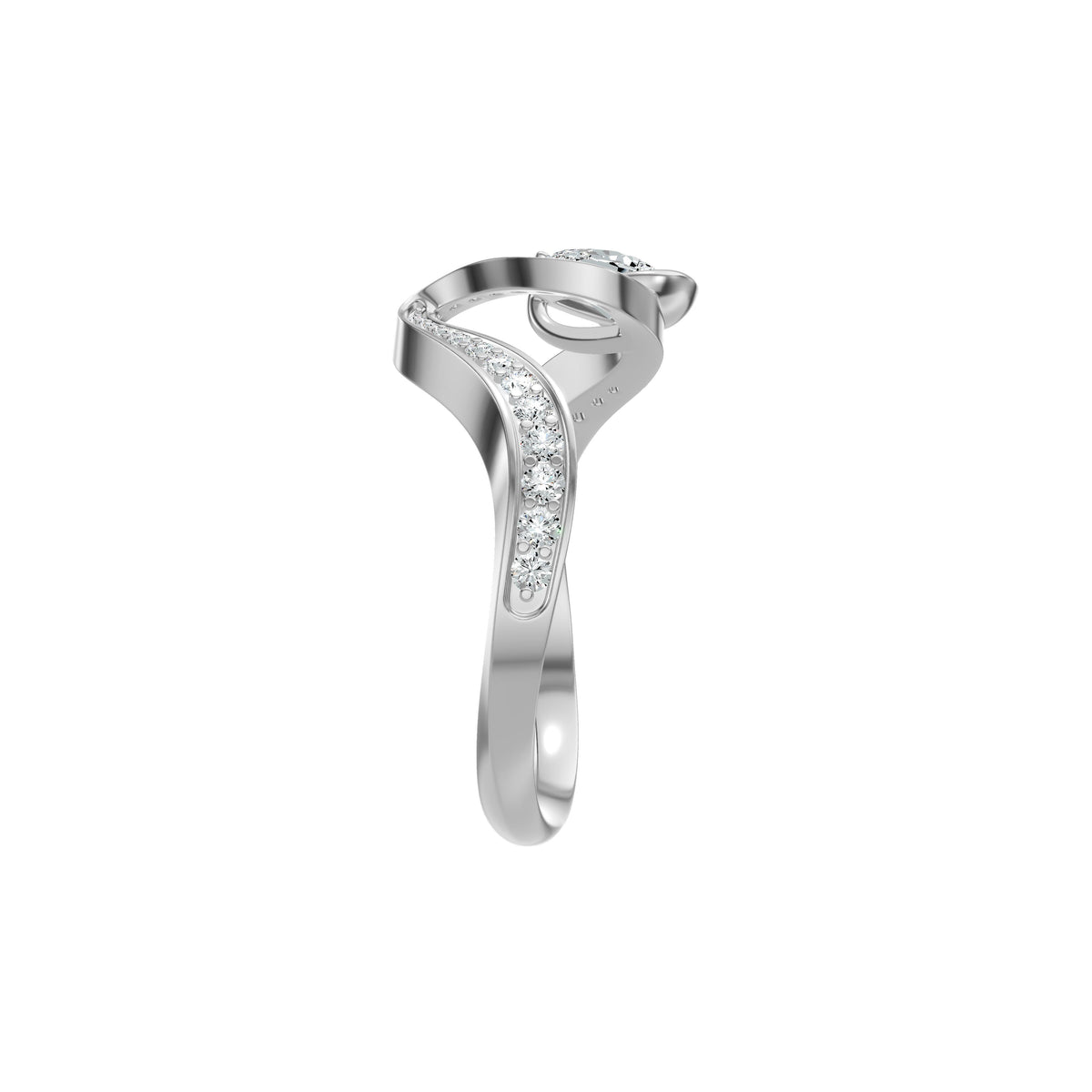 DLR002685 18 KT / White Gold / 18