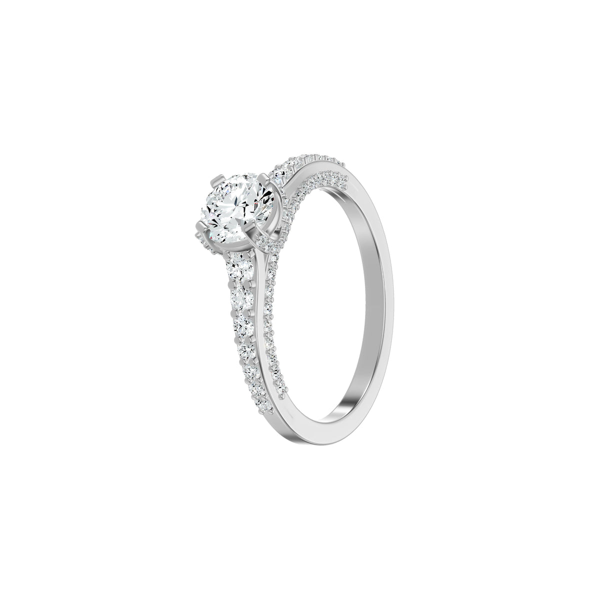 DLR002686 18 KT / White Gold / 18