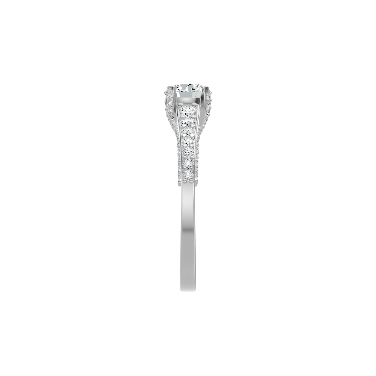 DLR002686 18 KT / White Gold / 18