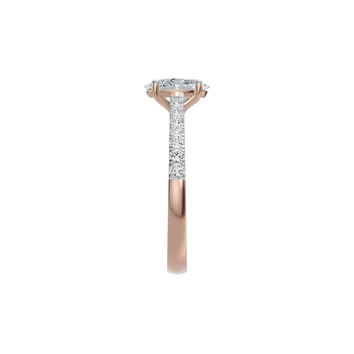 DLR002689 18 KT / Rose Gold / 18