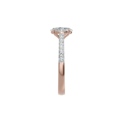 DLR002689 18 KT / Rose Gold / 18