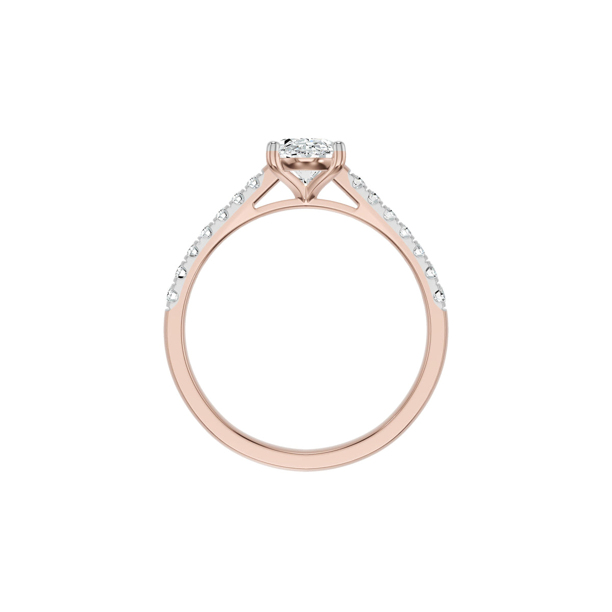 DLR002689 18 KT / Rose Gold / 18