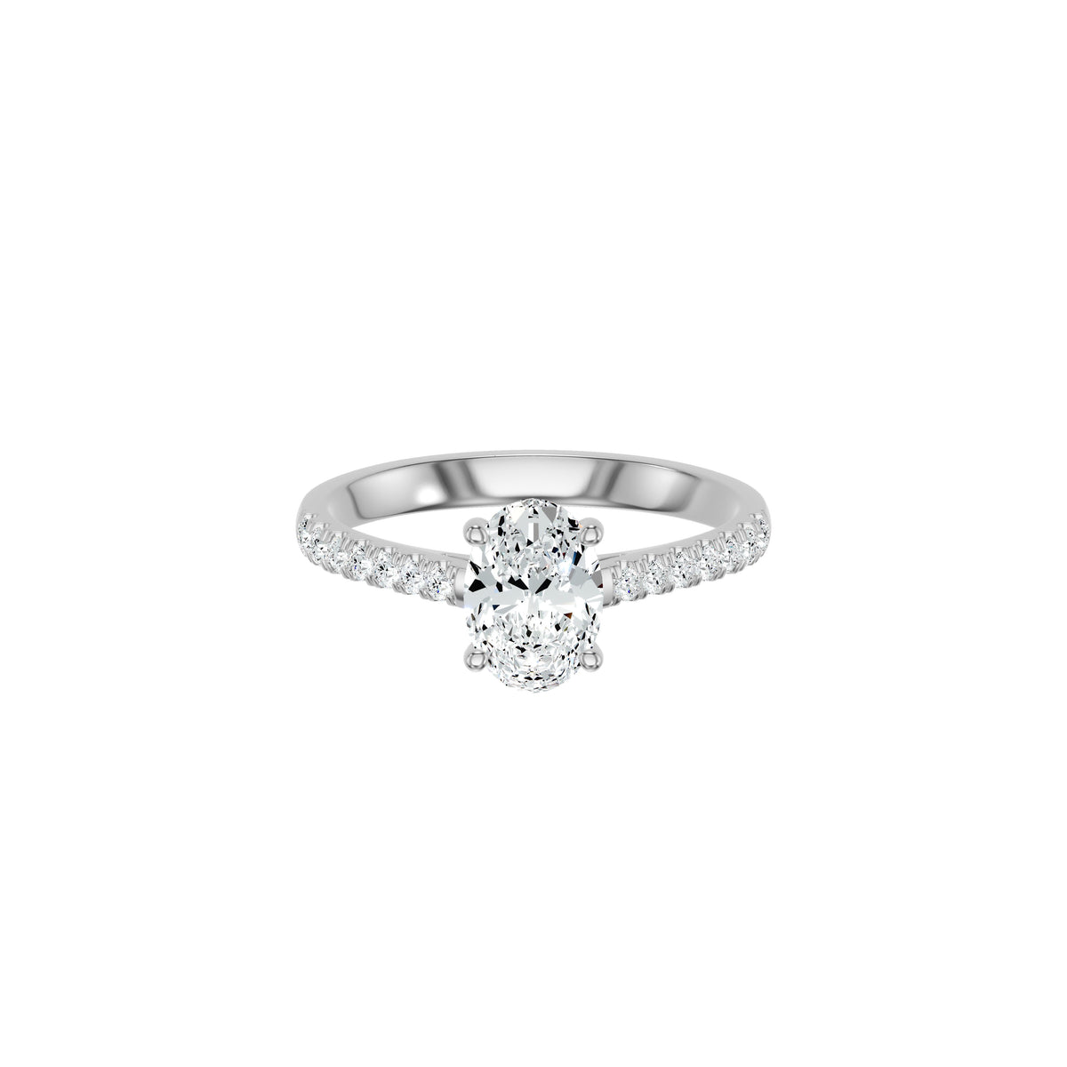 DLR002689 18 KT / White Gold / 18