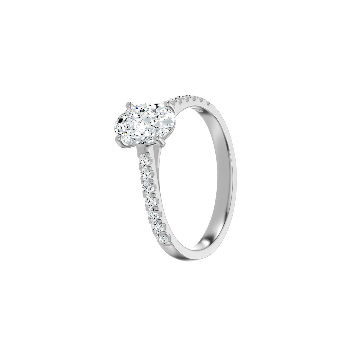 DLR002689 18 KT / White Gold / 18