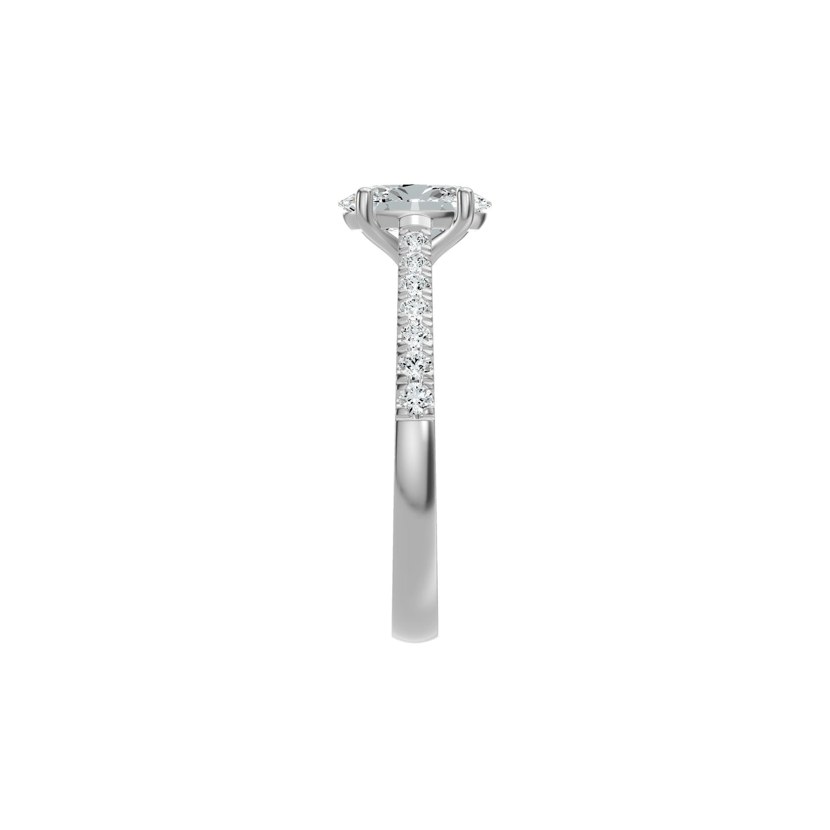 DLR002689 18 KT / White Gold / 18