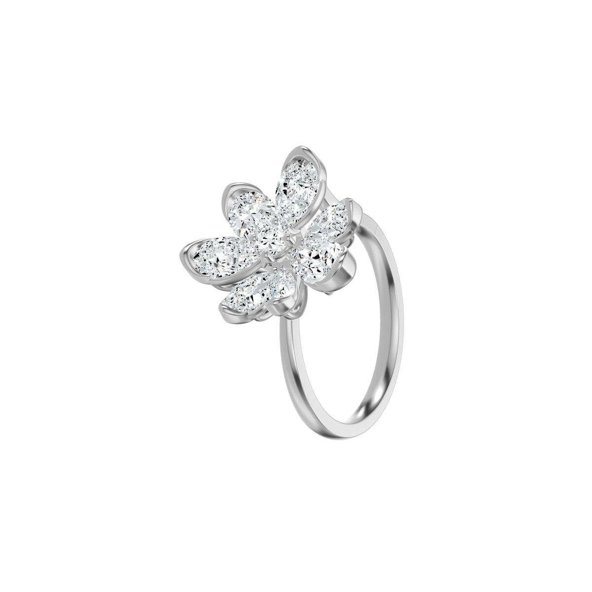 DLR002691 18 KT / White Gold / 18