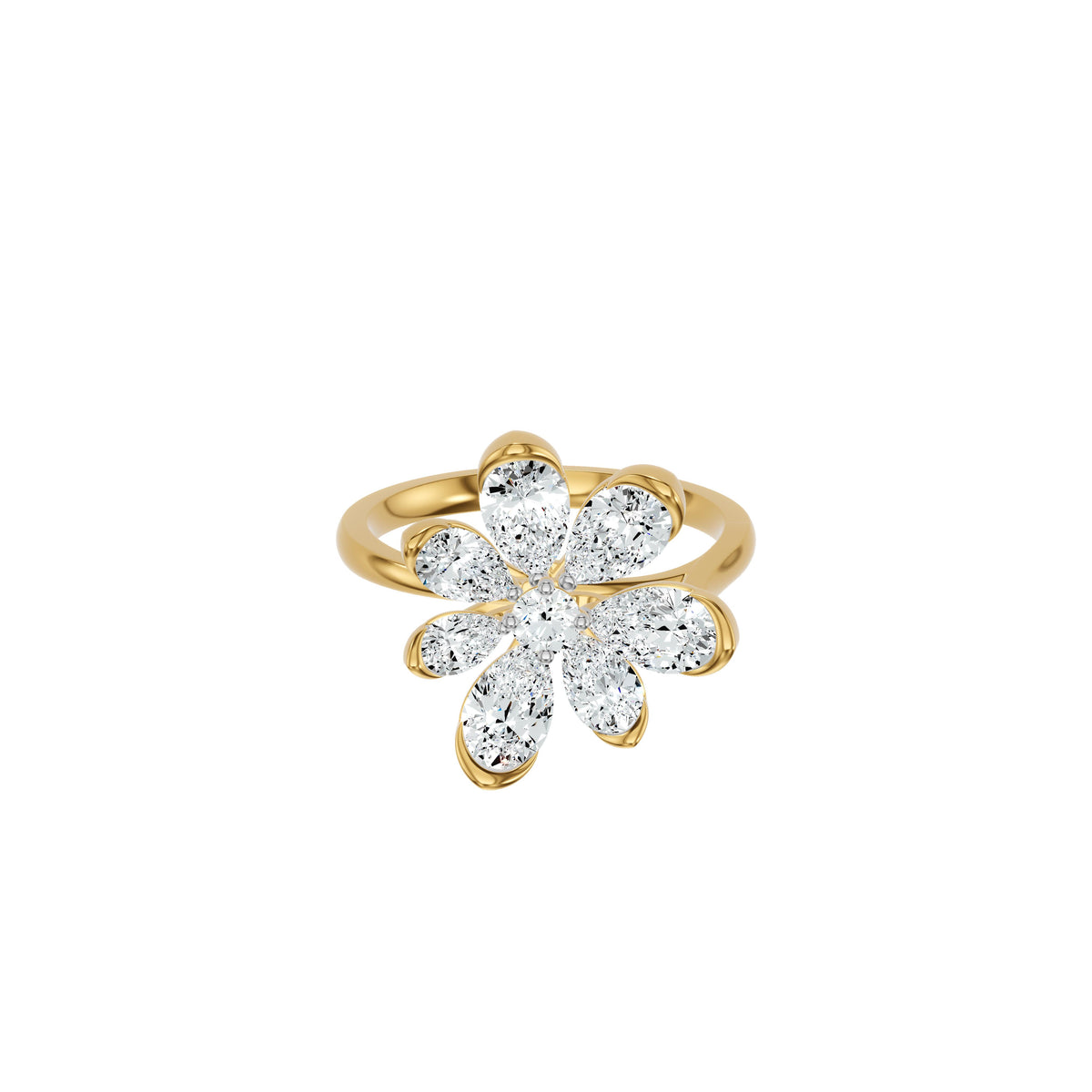 DLR002691 18 KT / Yellow Gold / 18