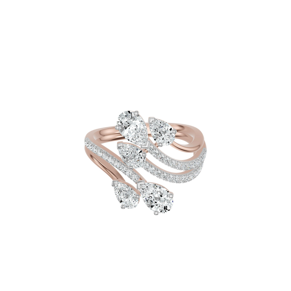 DLR002693 18 KT / Rose Gold / 18
