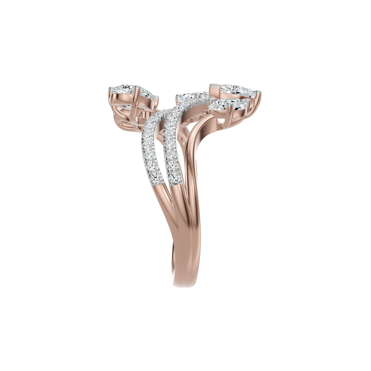 DLR002693 18 KT / Rose Gold / 18
