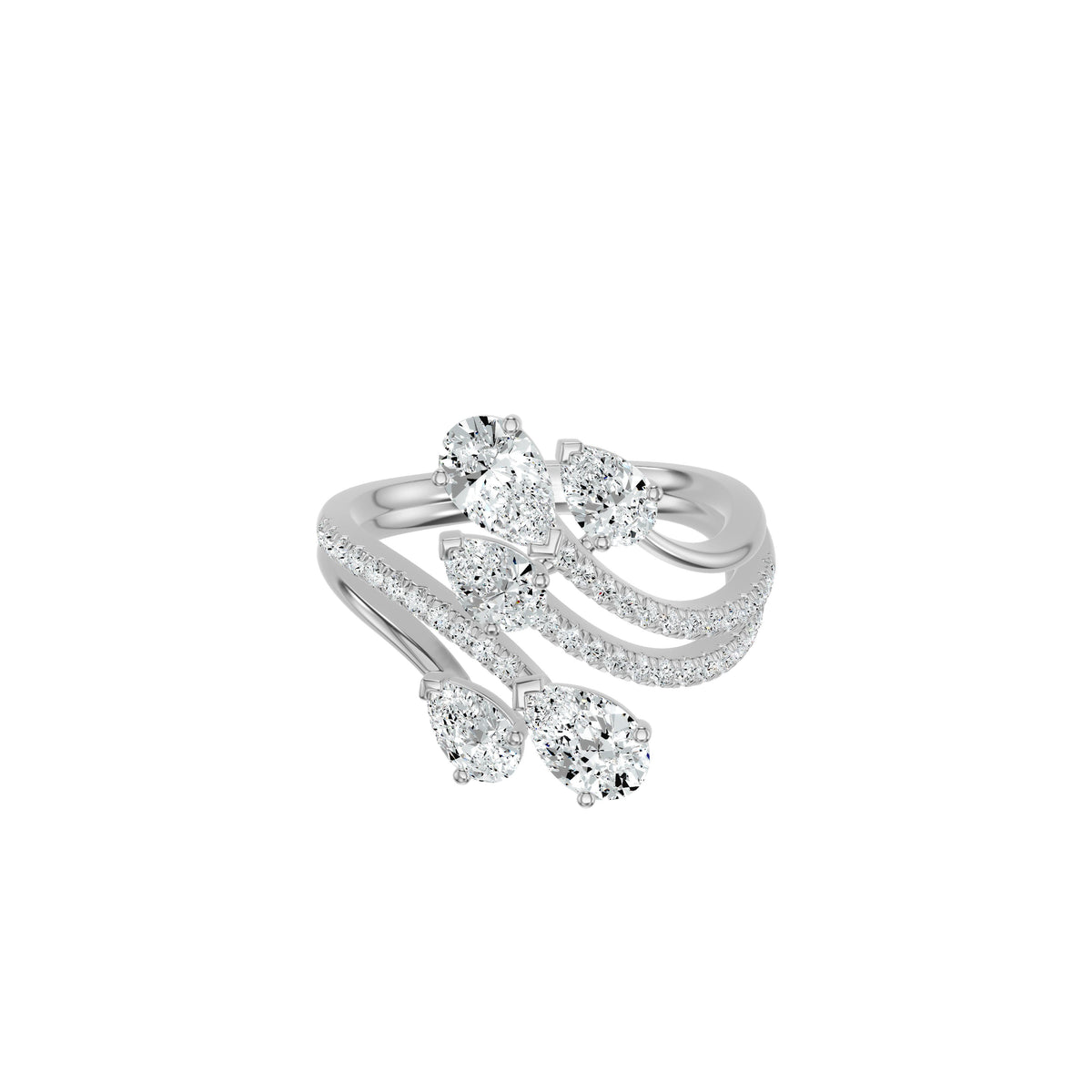 DLR002693 18 KT / White Gold / 18