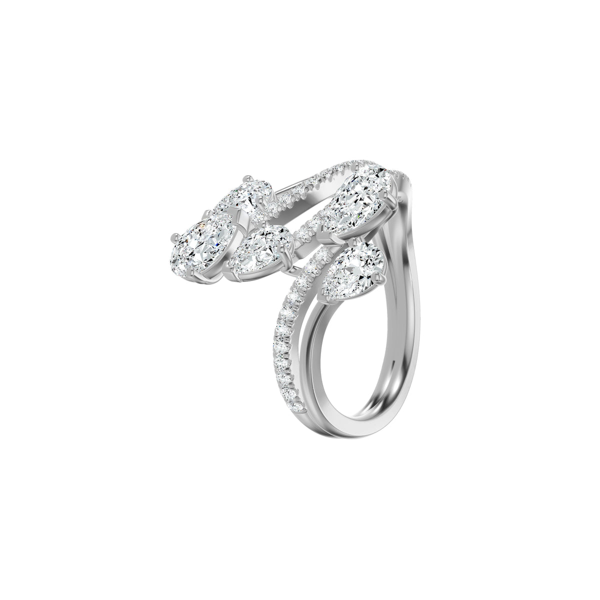DLR002693 18 KT / White Gold / 18