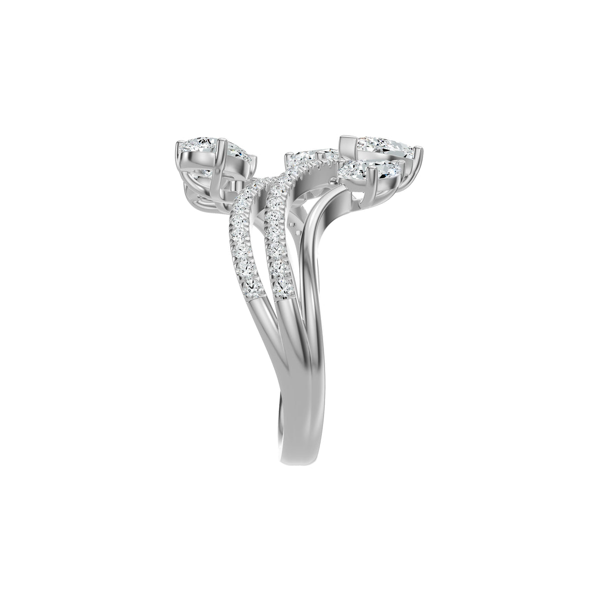 DLR002693 18 KT / White Gold / 18
