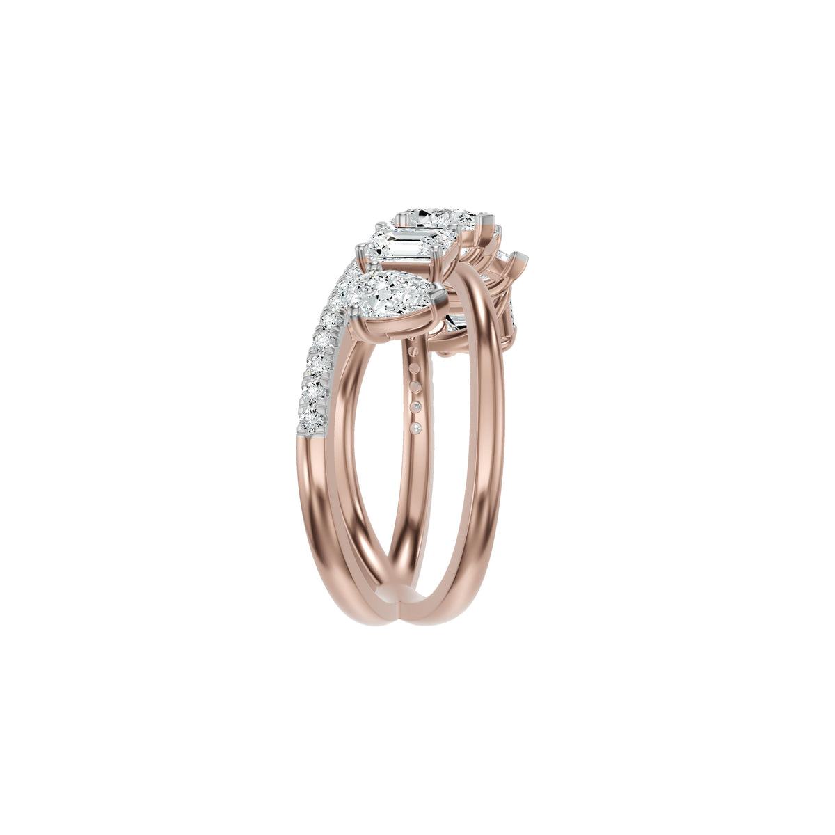 DLR002694 18 KT / Rose Gold / 18