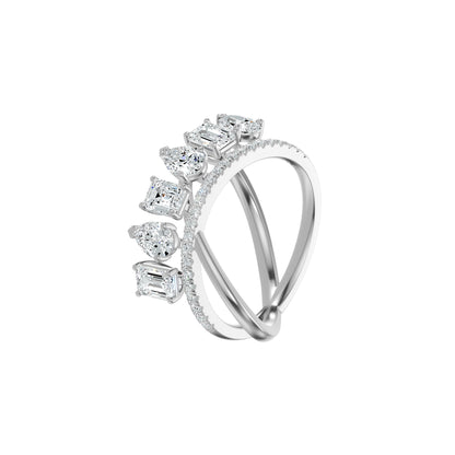 DLR002694 18 KT / White Gold / 18