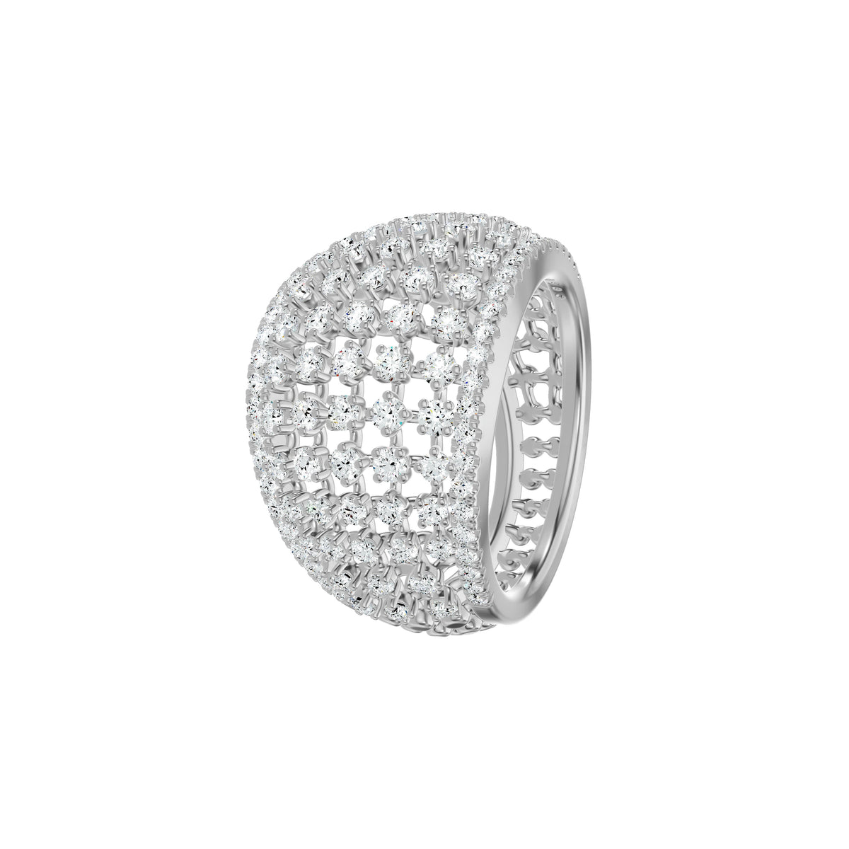 DLR002695 18 KT / White Gold / 18