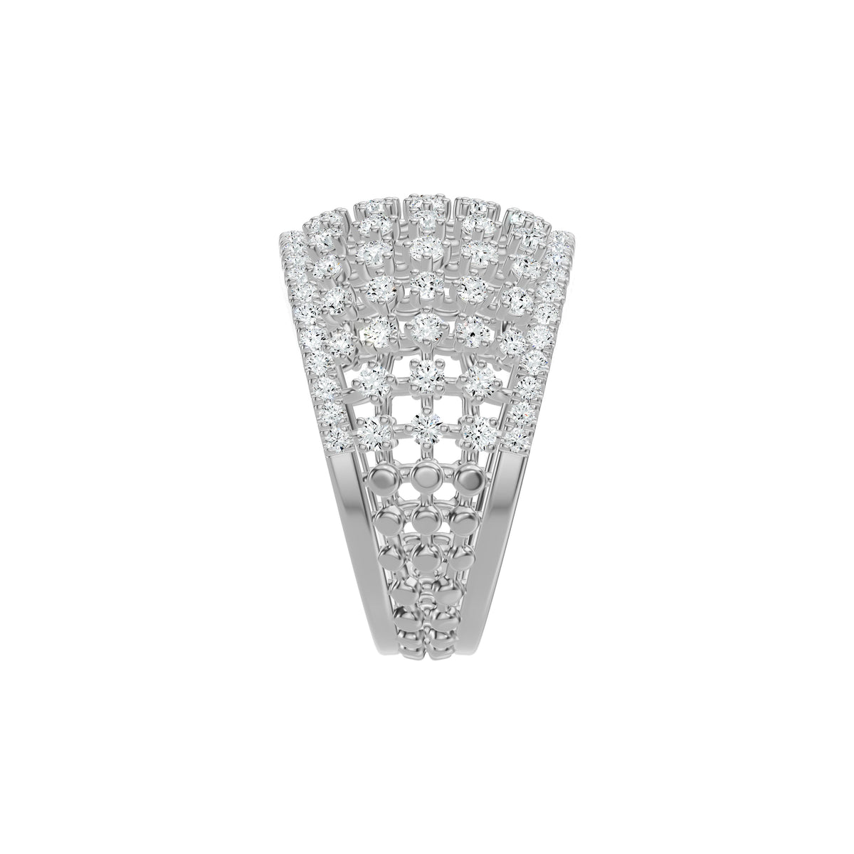 DLR002695 18 KT / White Gold / 18