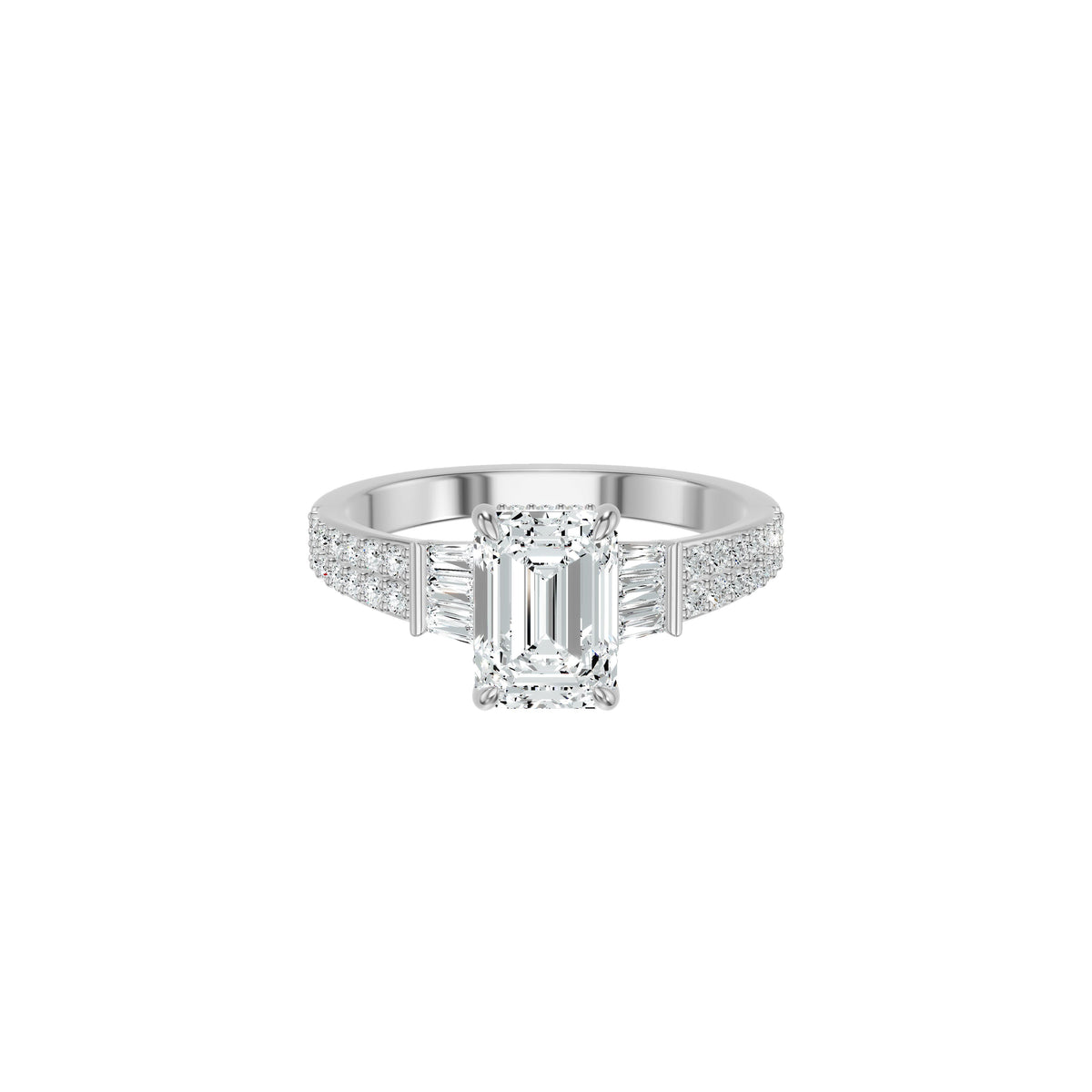 DLR002696 18 KT / White Gold / 18