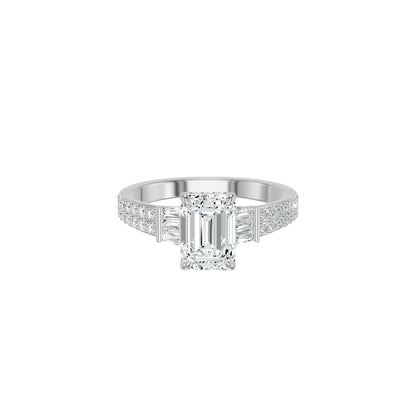 DLR002696 18 KT / White Gold / 18
