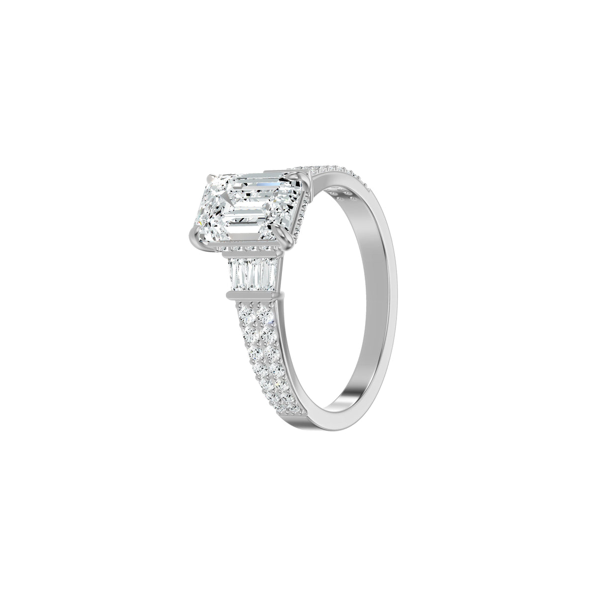DLR002696 18 KT / White Gold / 18