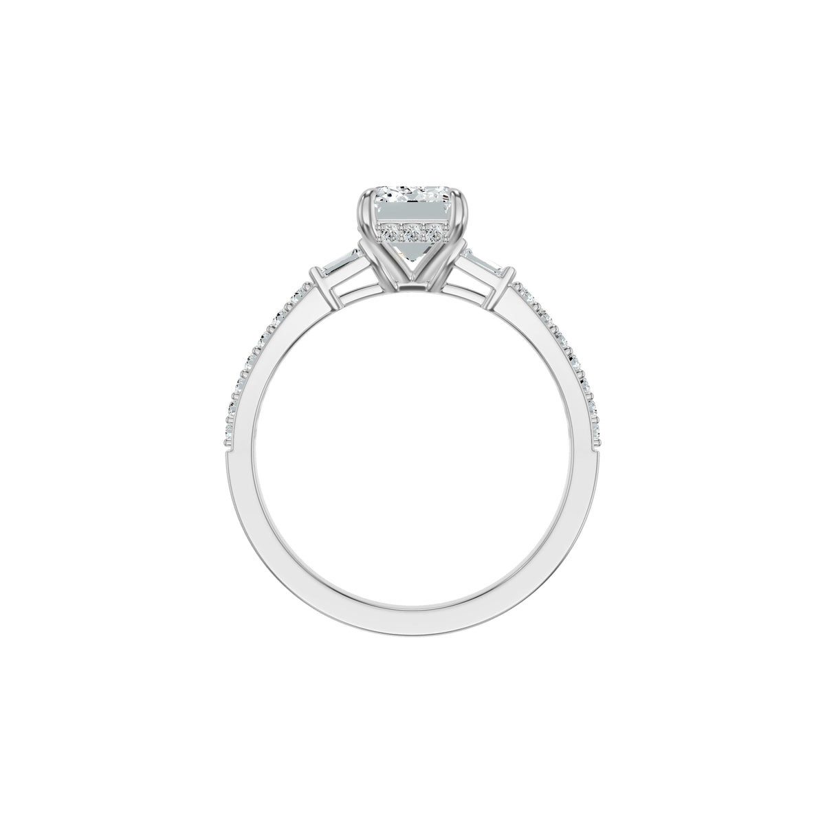 DLR002696 18 KT / White Gold / 18