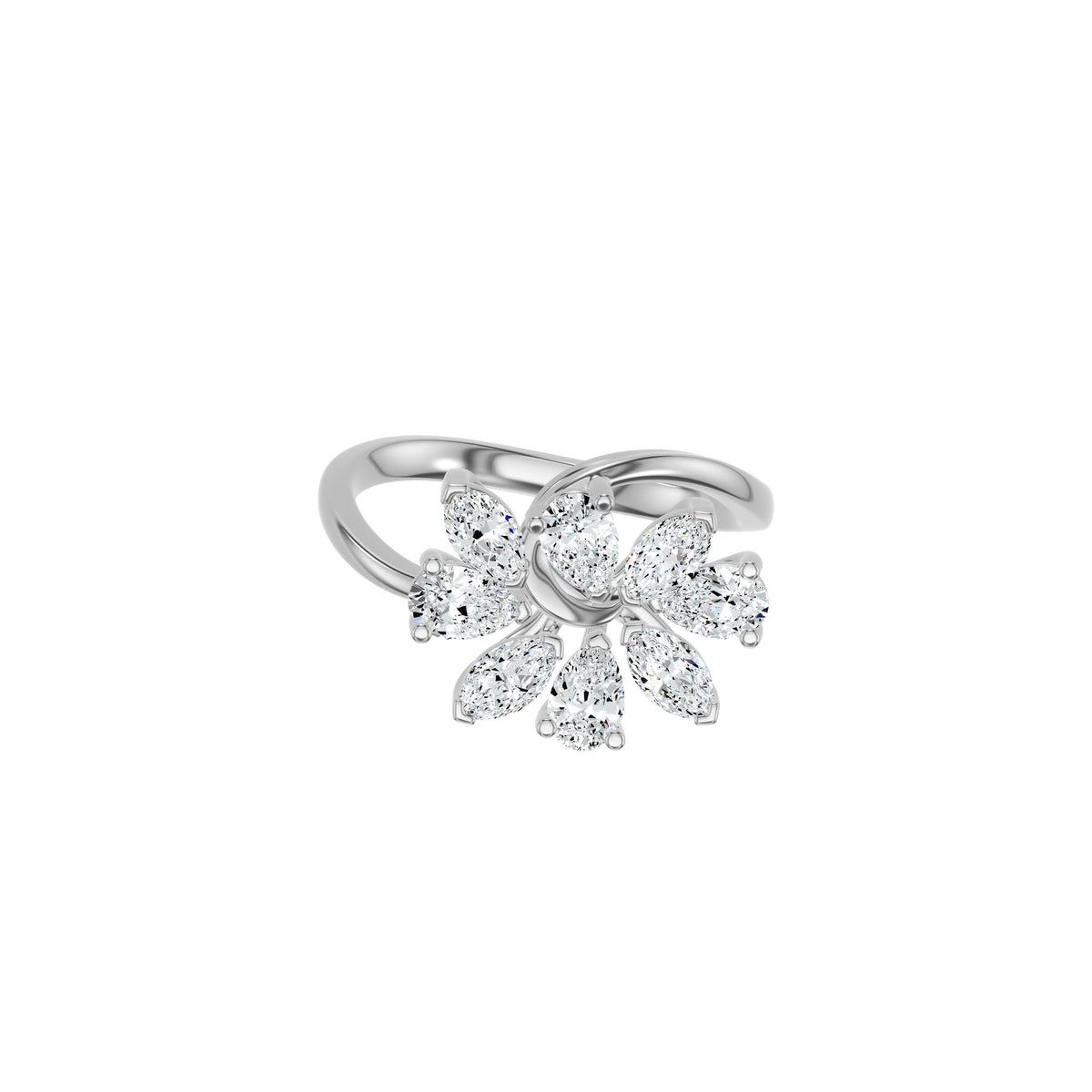 DLR002697 18 KT / White Gold / 18