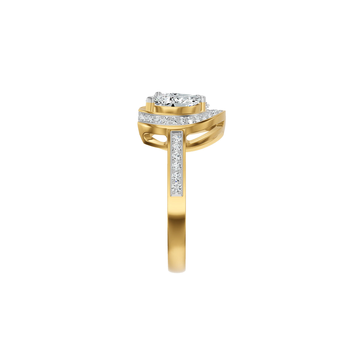 DLR002699 18 KT / Yellow Gold / 18